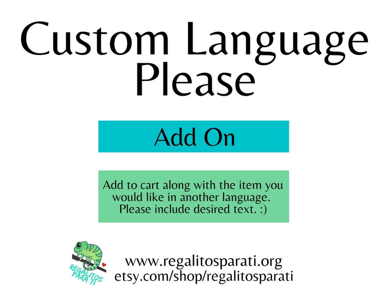 Custom Language Add on image 1