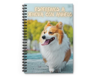 Spanish - Esperemos a Jehová Con Anhelo Cuaderno - Eagerly Wait for Jehovah JW Assembly Notebook - 118 pages