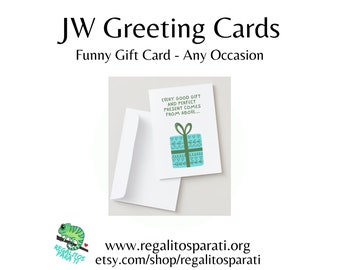 Lower Your Expectations - Funny JW Printable Greeting Cards - Present for Friend, Parents, Grandparents, Anniversary, Graduation, Baptism