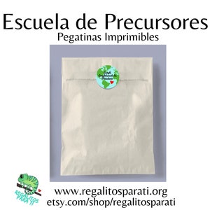 SPANISH 2024 Pioneer School Gifts Stickers Tags Instant Download Escuela de Precursor Cumple Completamente tu Ministerio pegatinas image 4