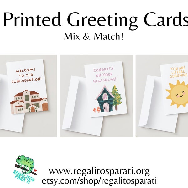 JW Greeting Cards - Any 25 Cards - Mix & Match - Free Shipping!
