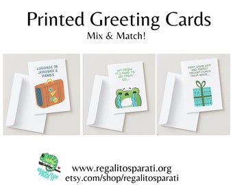 JW Greeting Cards - Any 5 Cards - Mix & Match - Free Shipping!