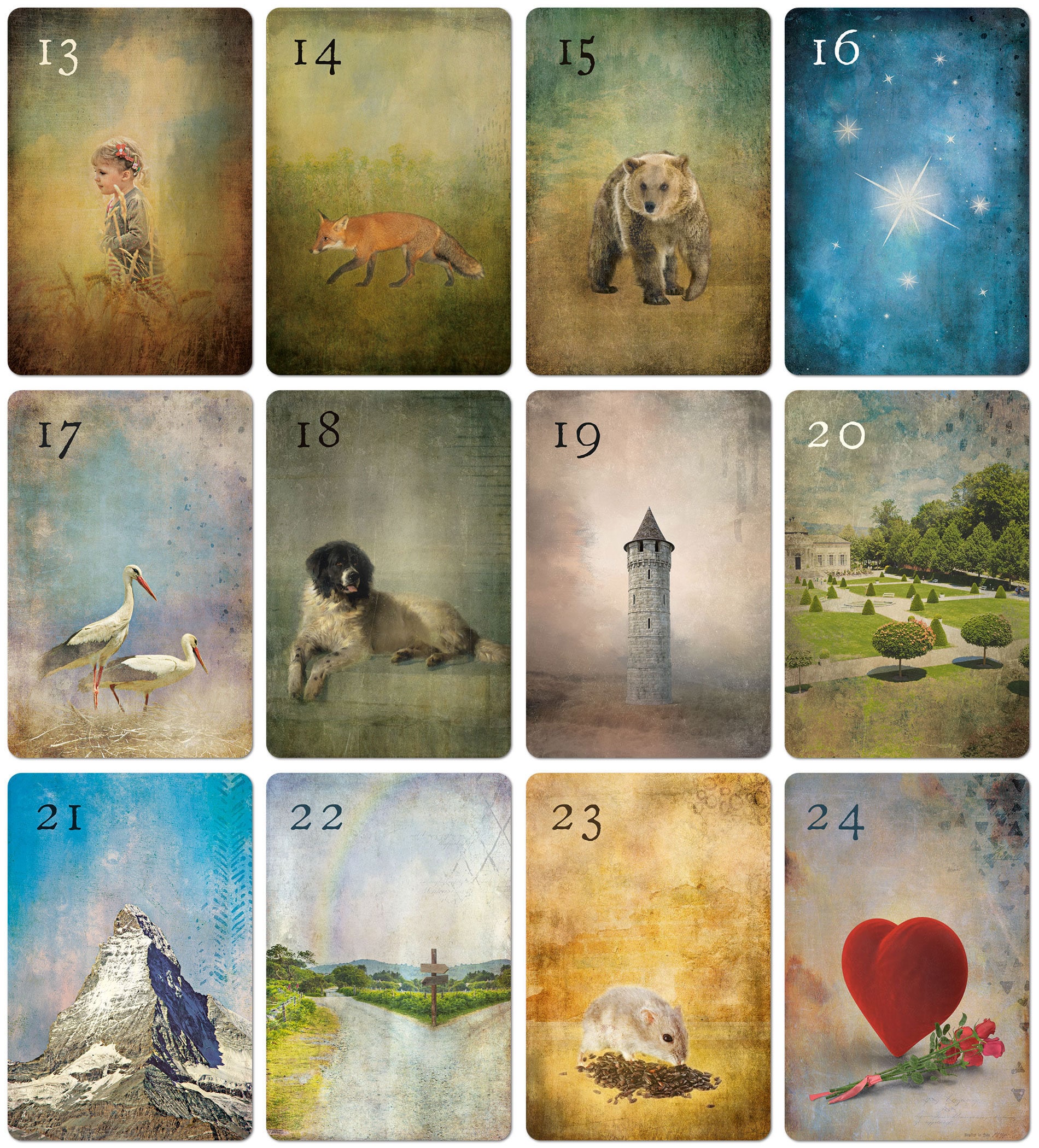 Mondnacht Lenormand Card Deck - Etsy