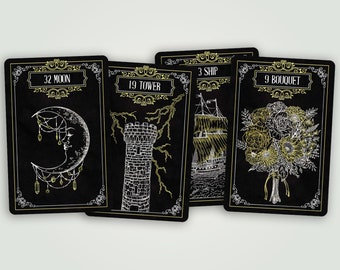 Midnight Secret Lenormand card deck