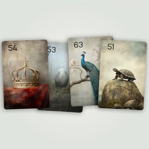 Cartões adicionais Silbernacht Lenormand