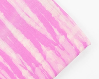 yard stof, Indiase handgemaakte, Tie Dye & Shibori, puur katoenen doek, Indigo blauw witte plantaardige kleurstof,