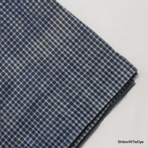 Tessuti di cotone a quadretti, piccoli pois, tessuto stampato Dabu, tessuto di cotone da corsa, cucito, sartoria, tessuto stampato a mano, tagliato su misura IBF#127