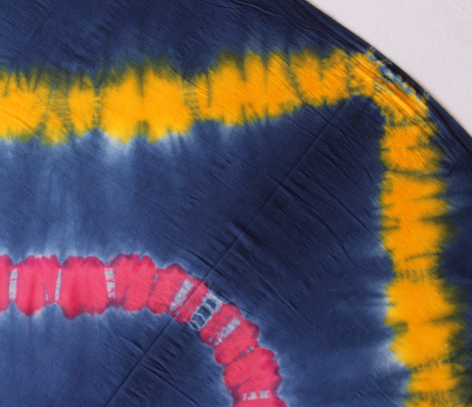 By the Yard Tie and Dye Fabric Rainbow Color 100 Cotton Etsy