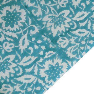 7 Colors Indian Cotton Fabric Block Print Fabric Voile summer dress Fabric Light Weight Soft Indian Fabric,Sewing fabric by the yard HBF#050