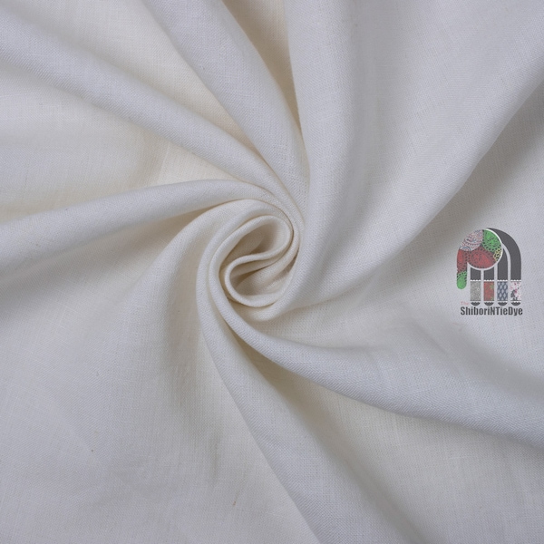 White Upholstery Twill Linen main image 1