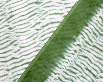 Door Yard, Indiase Bandhani shibori Print india katoenen voile stof, Hand Dye natuurlijke kleur  dameskleding meisjes jurk stof. TIE # 46