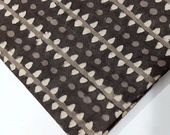 Canvas Cotton Fabric Heavy Weight Thick Upholstery Fabrics Hand Block Printed Fabric Home Decorative Crafts fabric by the Yard SCF012