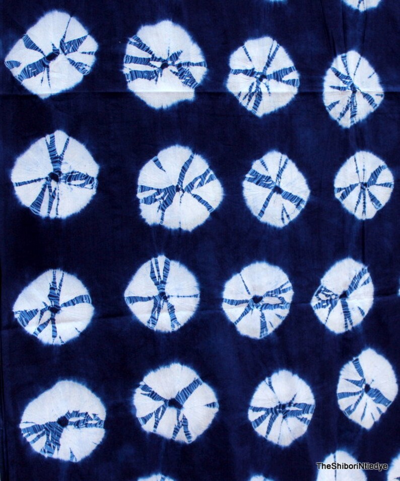 By the yard Fabric Handmade Dye Fabric Tie Dye fabric Etsy