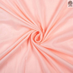 Solid Cotton Fabric by the yard Plain Fabric Soft Light Weight Dressmaking Fabric, Craft Fabric, Quilting Fabric Semi sheer fabrics SF#03