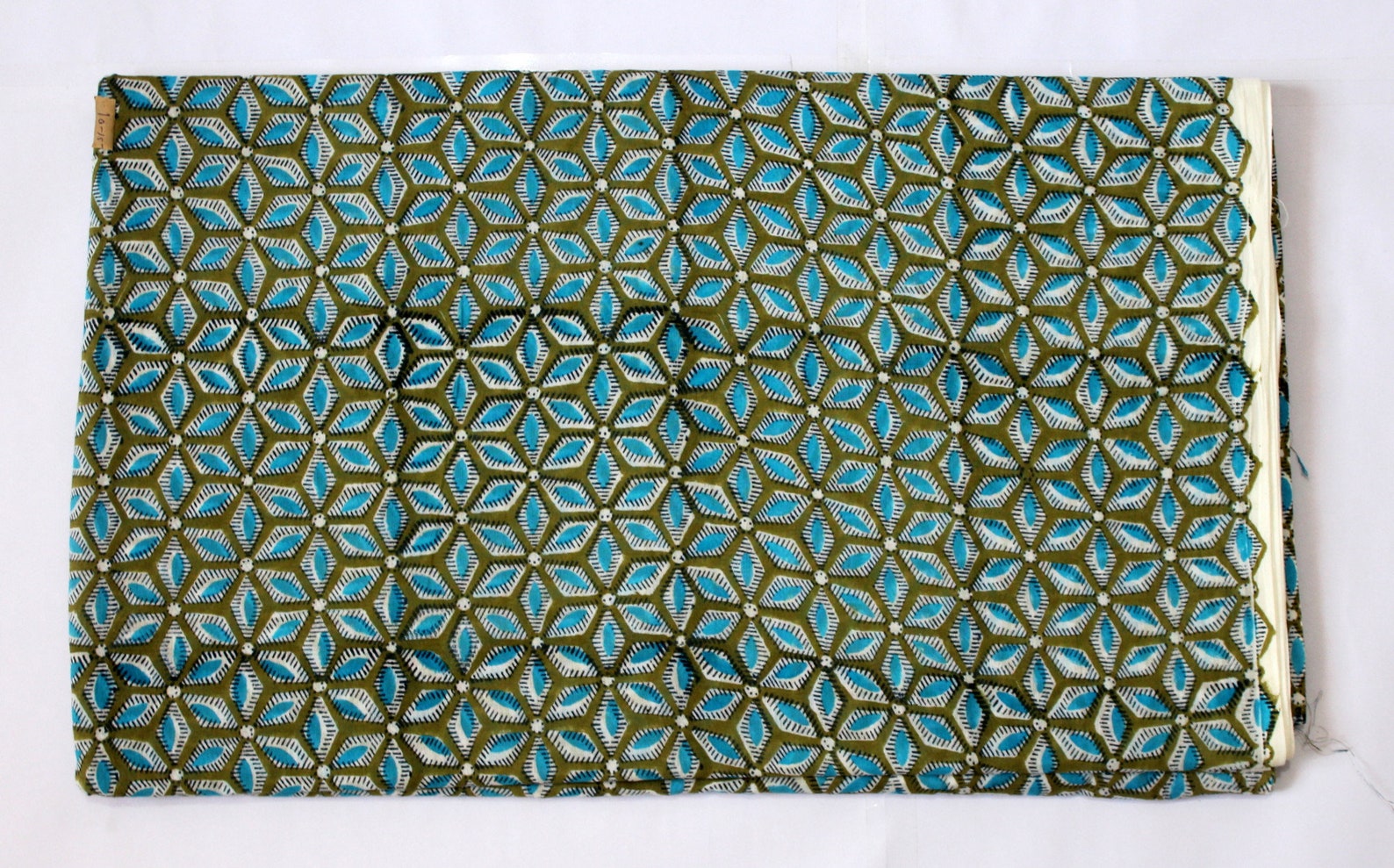 Indian Block Print Fabric by the Yard Block Printed 100 Etsy