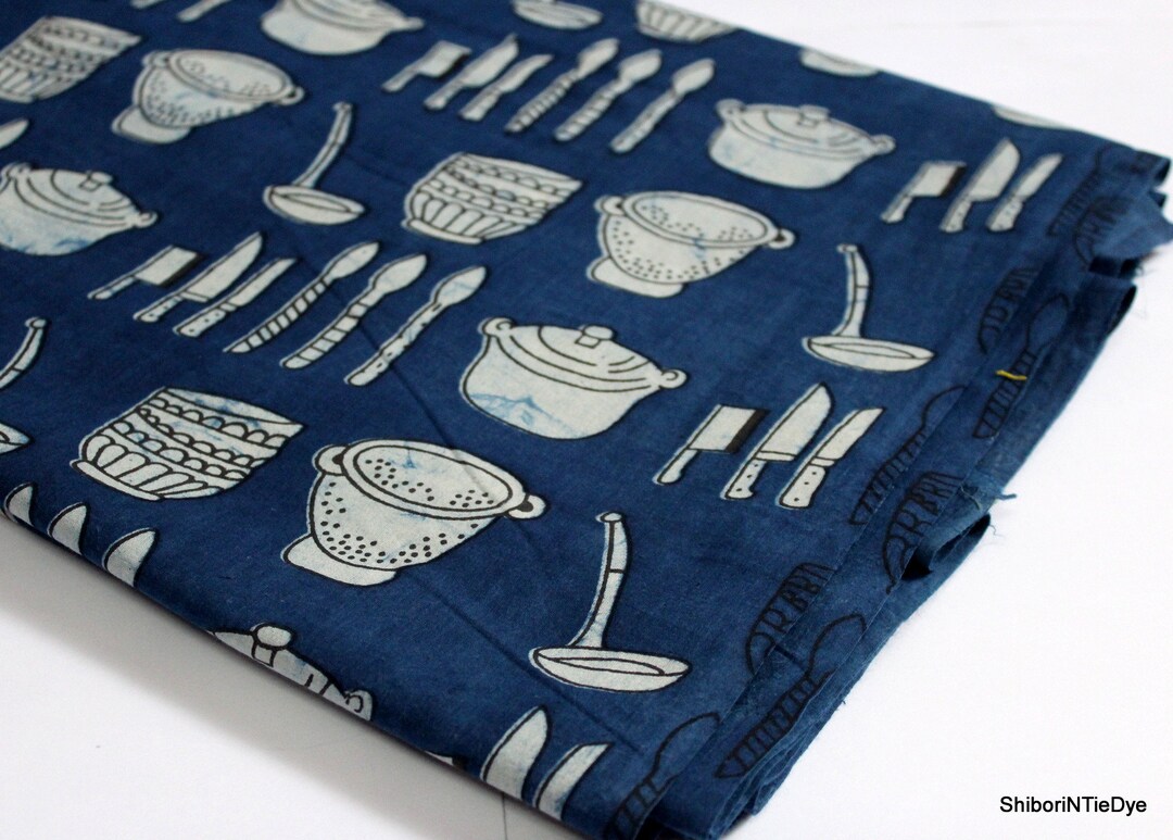 Cooking Baking Fabric Tablecloth Fabric Kitchen Food Fabric by the Yard