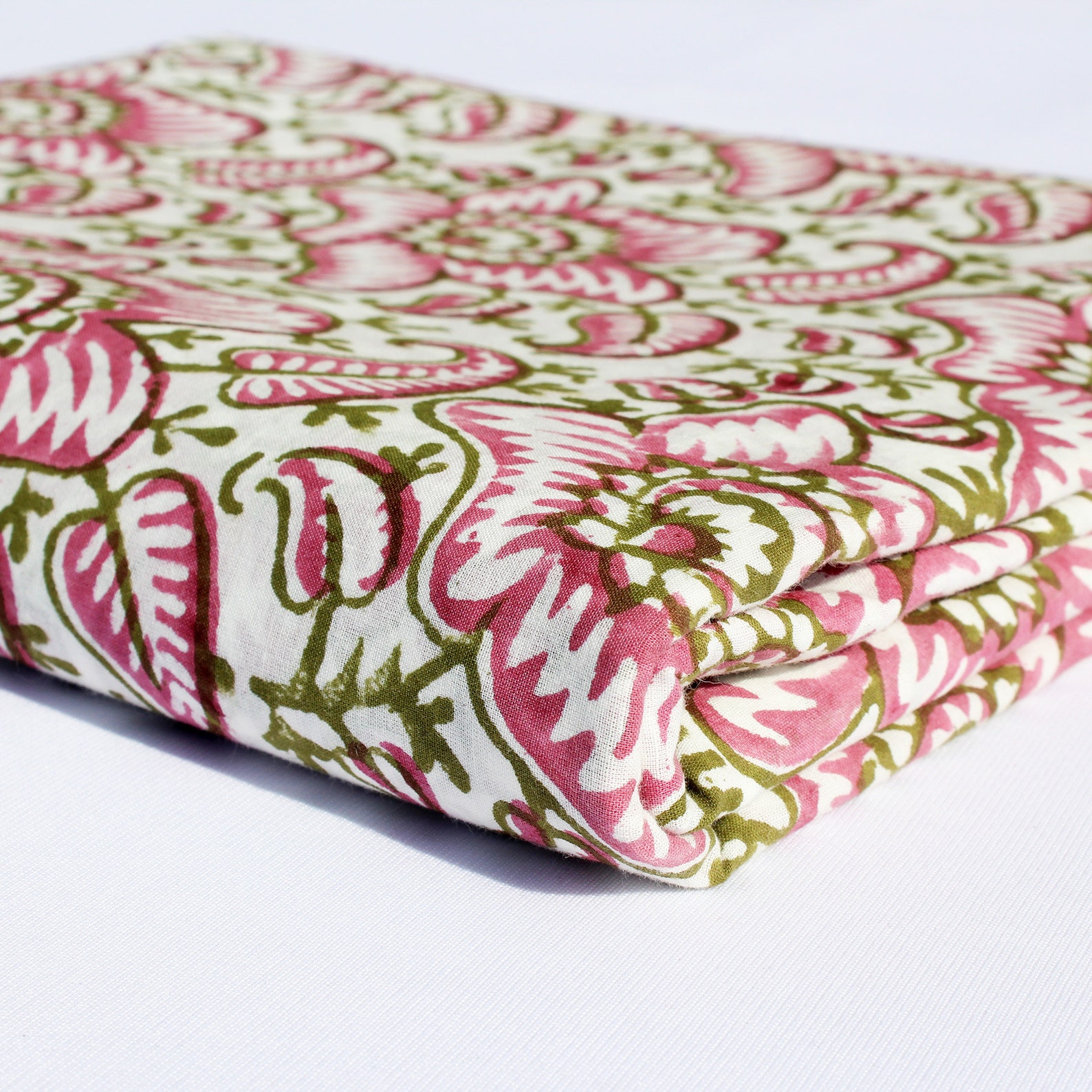 Voile Cotton Fabric Indian Summer Fabrics by the Yard Block Etsy