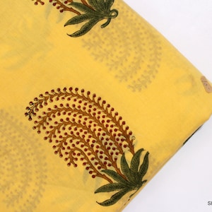 Cotton Fabric Block Print Fabric, Indian Fabric Hand Printed Fabric, Light Weight Soft Fabric, Girls Dress Fabric Handprintedshop HBF#23