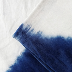 Polsterung Canvas Stoff Coach Chair Cover Baumwollstoff Blau Tie Dye Stoff Kissen Kissenbezüge Taschen Nähstoff Meterware SCF006
