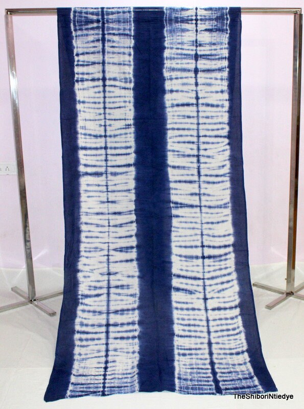 Tie dye fabric cotton By Yard Shibori Royal Indigo Fabric Etsy