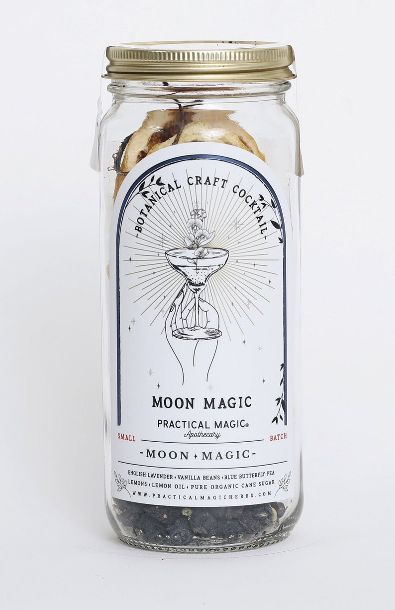 Moon Magic Craft Cocktail Kit in DIY Jar NOW with Recipe & Instruction Booklet 16 oz size