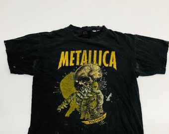 Metallica Shirt Fixxxer Rare Pushead Tour - High-Quality Printed Brand