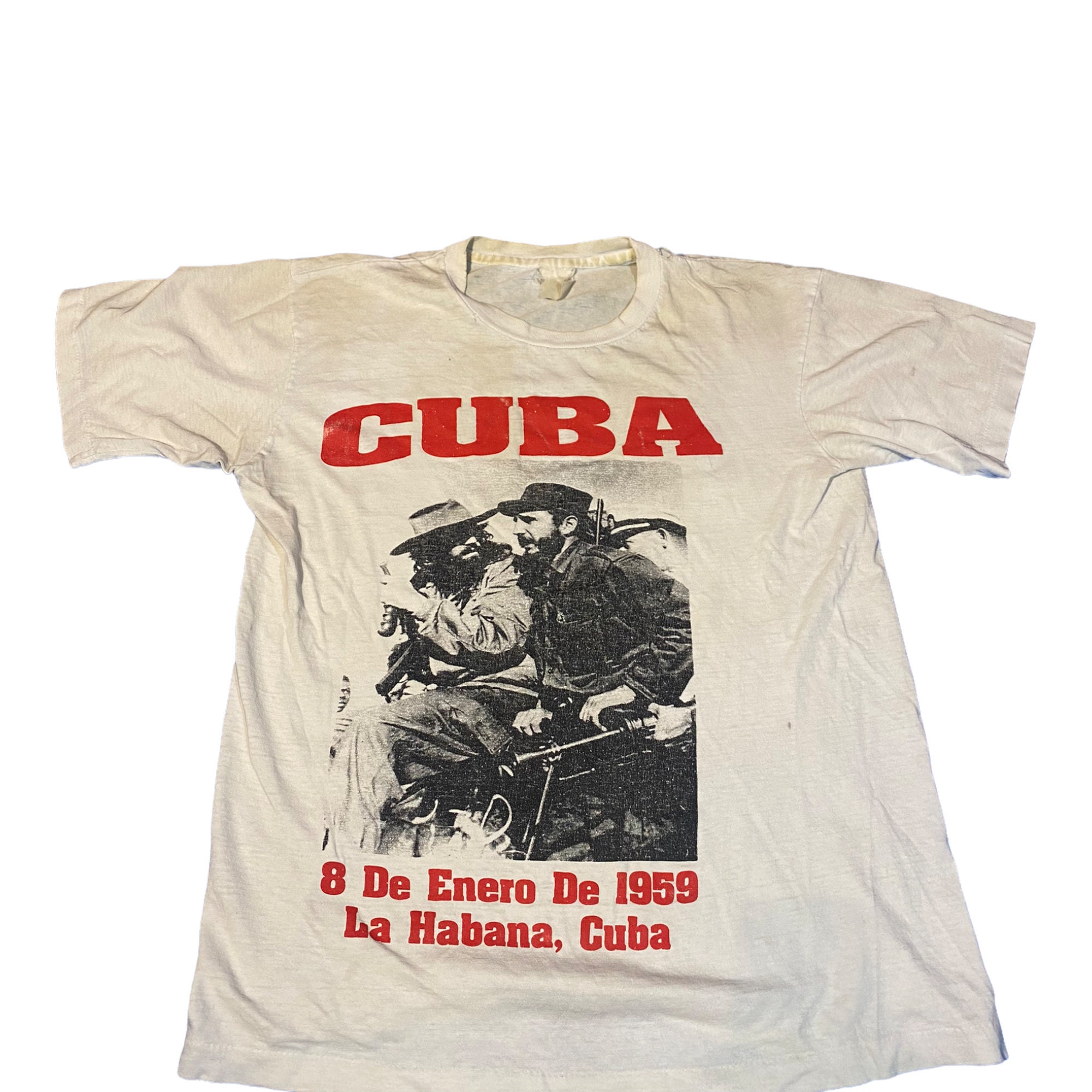 TumbleweedsATTiTUDE Che Guevara Shirt, Red T-Shirt, Graphic Shirt, Party Shirt, Hero Shirt, Festival Shirt, Iconic Shirt, Unisex, Size M/L