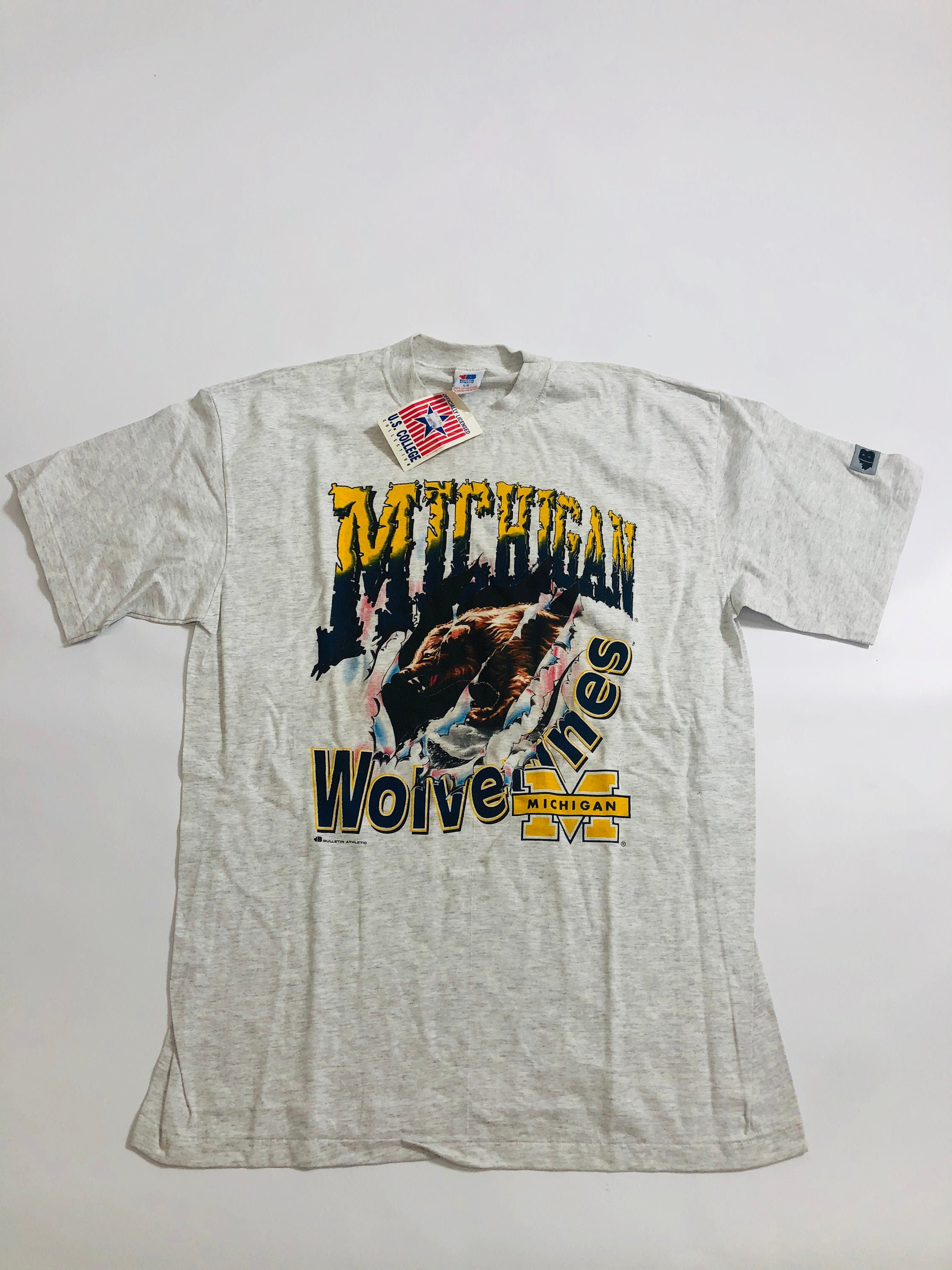 Vintage Deadstock Michigan Wolverines T 
