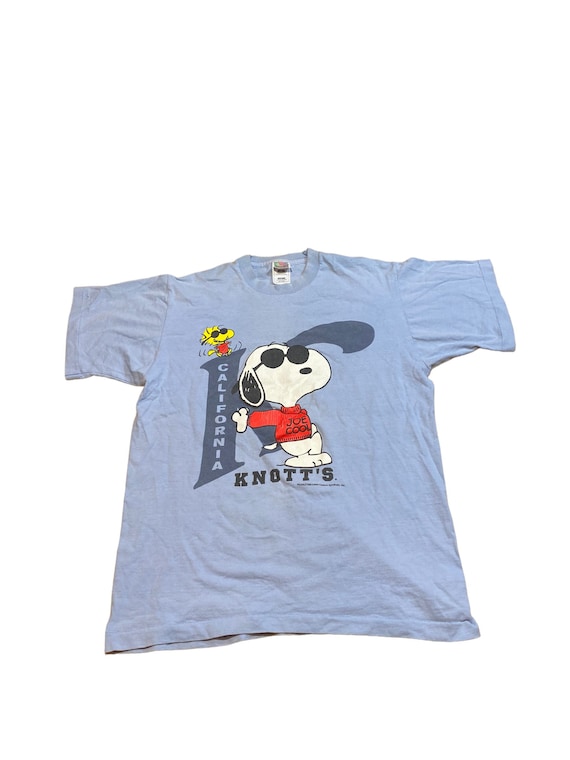 Vintage Charlie Brown Peanuts Snoopy Woodstock T-shirt Knotts Berry Farm  California Joe Cool Cartoon - Etsy Hong Kong