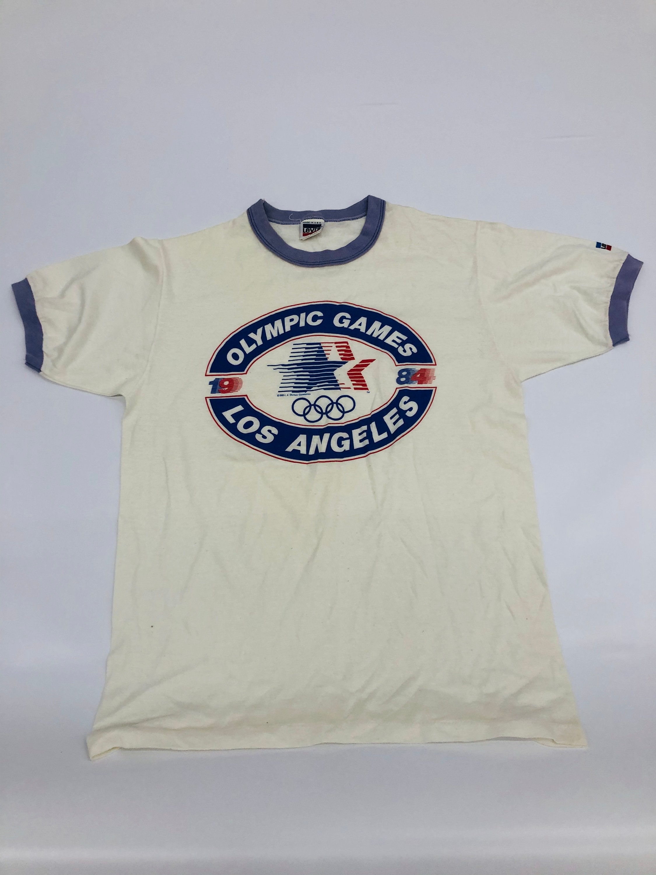 Vintage Levis LA Olympics 1984 T-shirt Los Angeles USA 80s - Etsy Canada