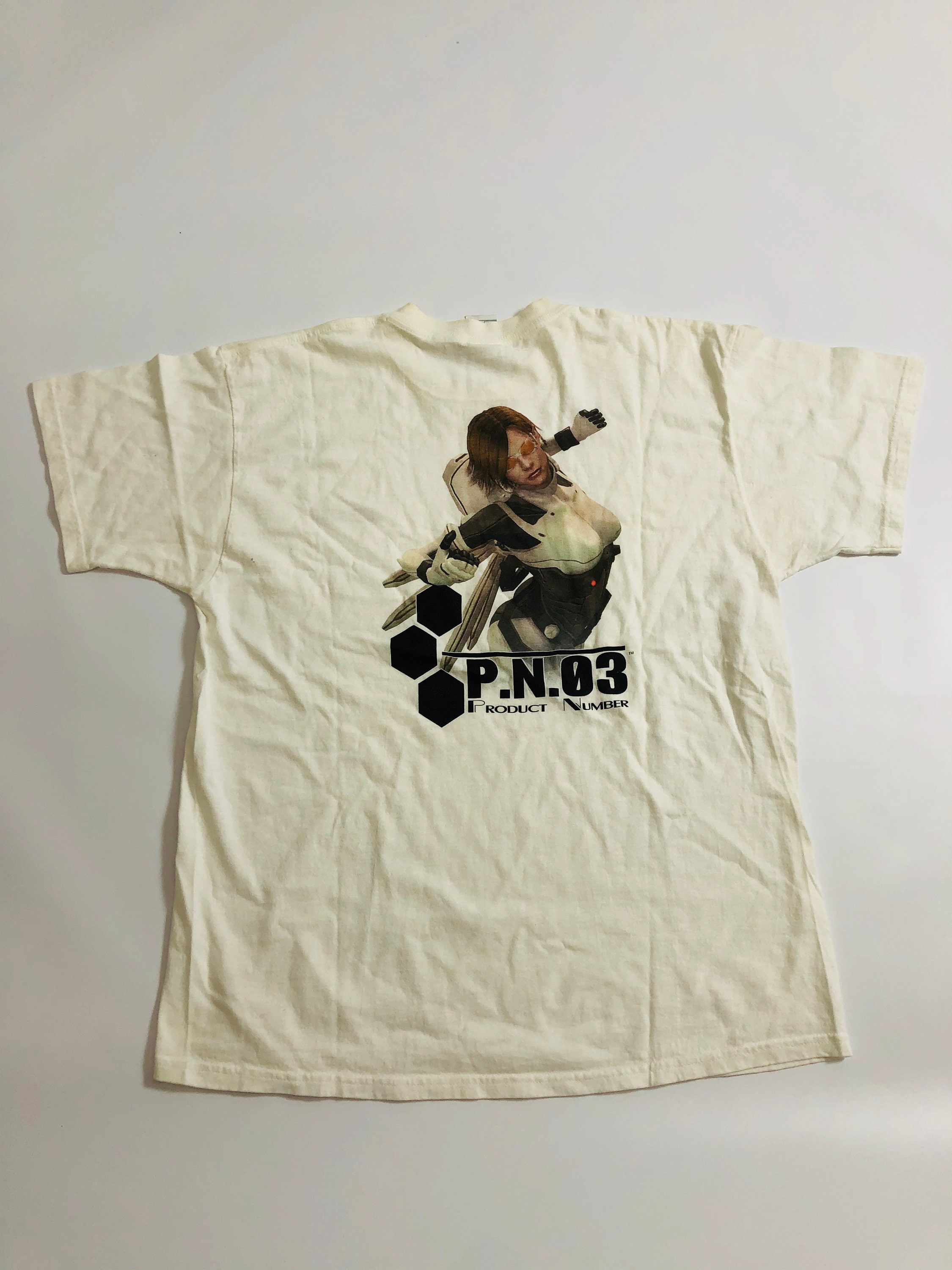 Vintage Capcom P.N.03 Marvel White T 