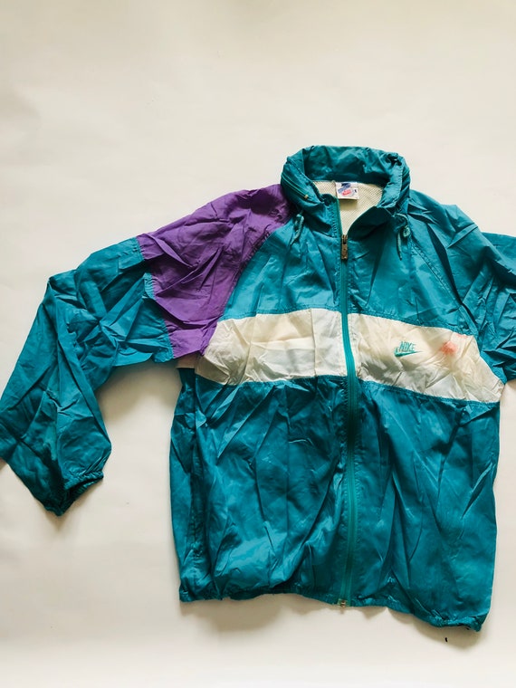 nike vintage rain jacket