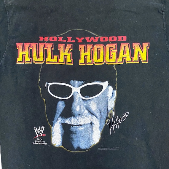 Vintage Hollywood Hulk Hogan Hulkster T-Shirt WWF… - image 2