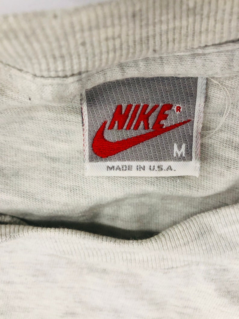 Vintage Nike Just Do It Rare Rabbit Turtle T-shirt Grey Tag | Etsy