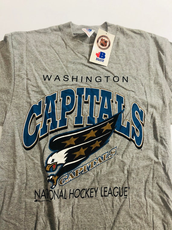 Washington Capitals Vintage Hockey at Center Ice T-Shirt