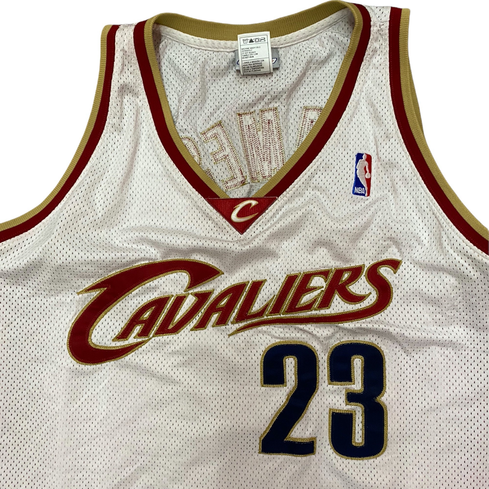 LeBron James Cleveland Cavaliers 2003-04 White Jersey – Best