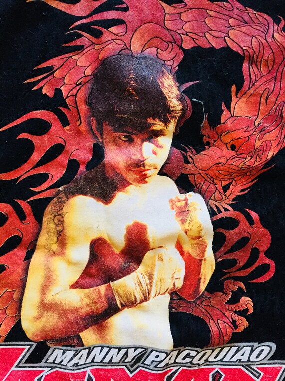 Vintage No Fear Manny Pacquiao Dragon 