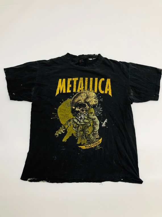 Vintage Metallica Fixxxer Pushead Black 