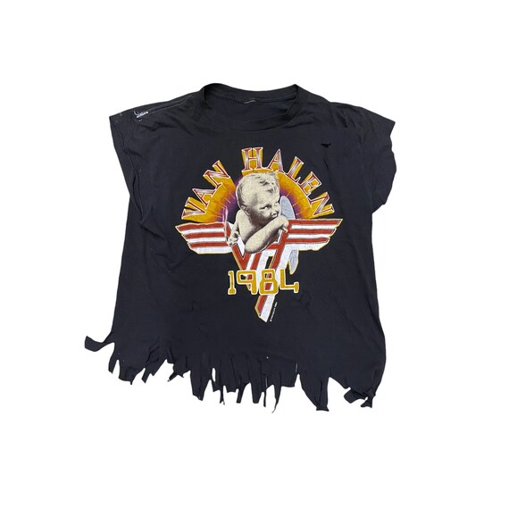 Vintage Van Halen T shirt 80s Tour Shirt Rock Metal Big Logo
