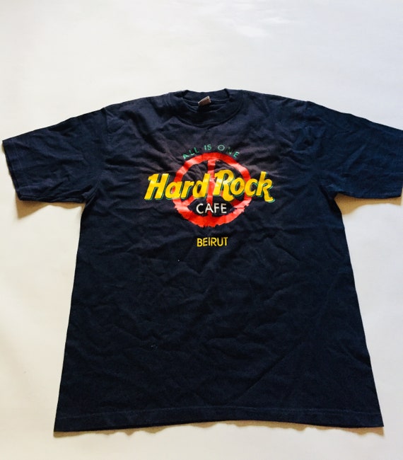 Vintage Deadstock Hard Rock Cafe Beirut All Is On… - image 1