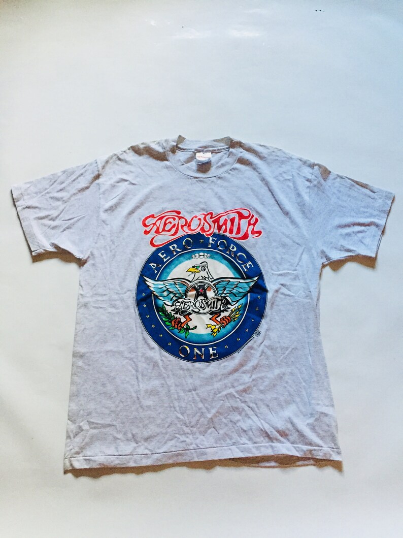 aerosmith aero force shirt