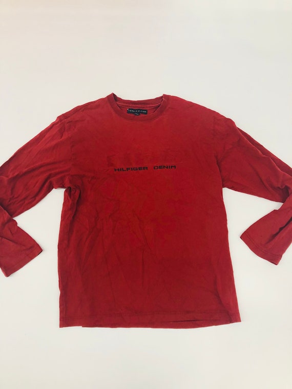 Tommy hilfiger full hot sale sleeve t shirt