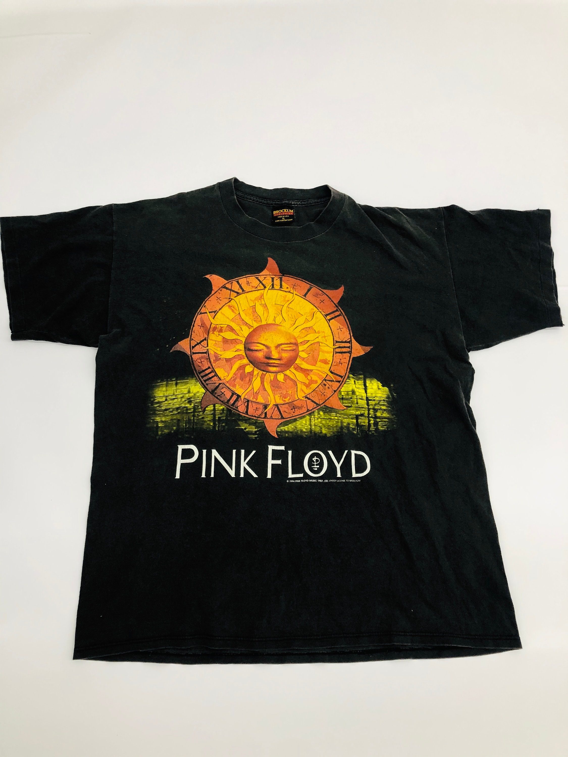 Vintage Pink Floyd T-shirt North American Tour Brockum Made in