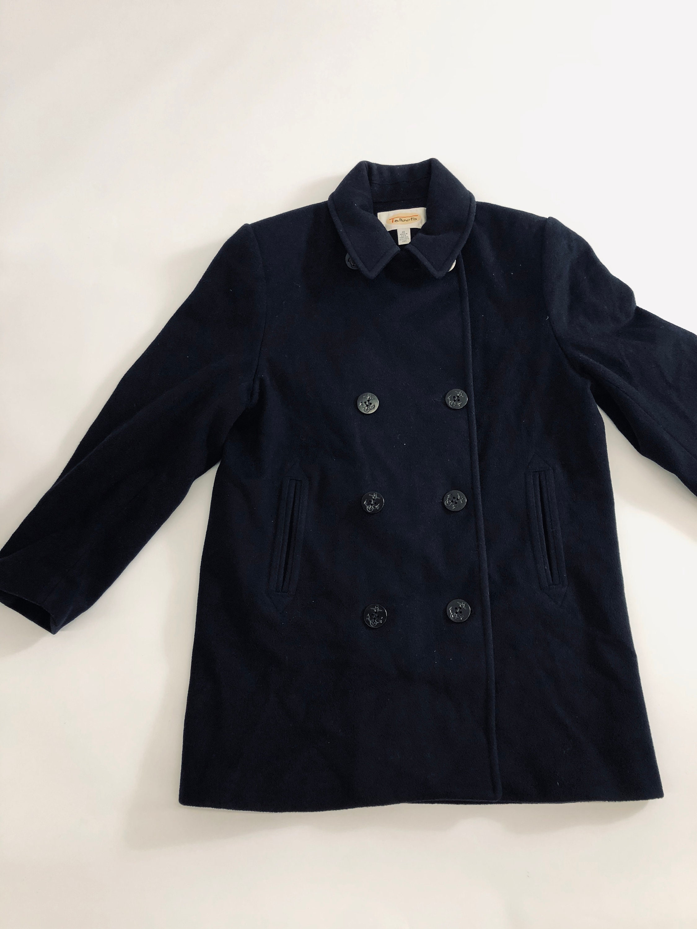 talbots peacoat