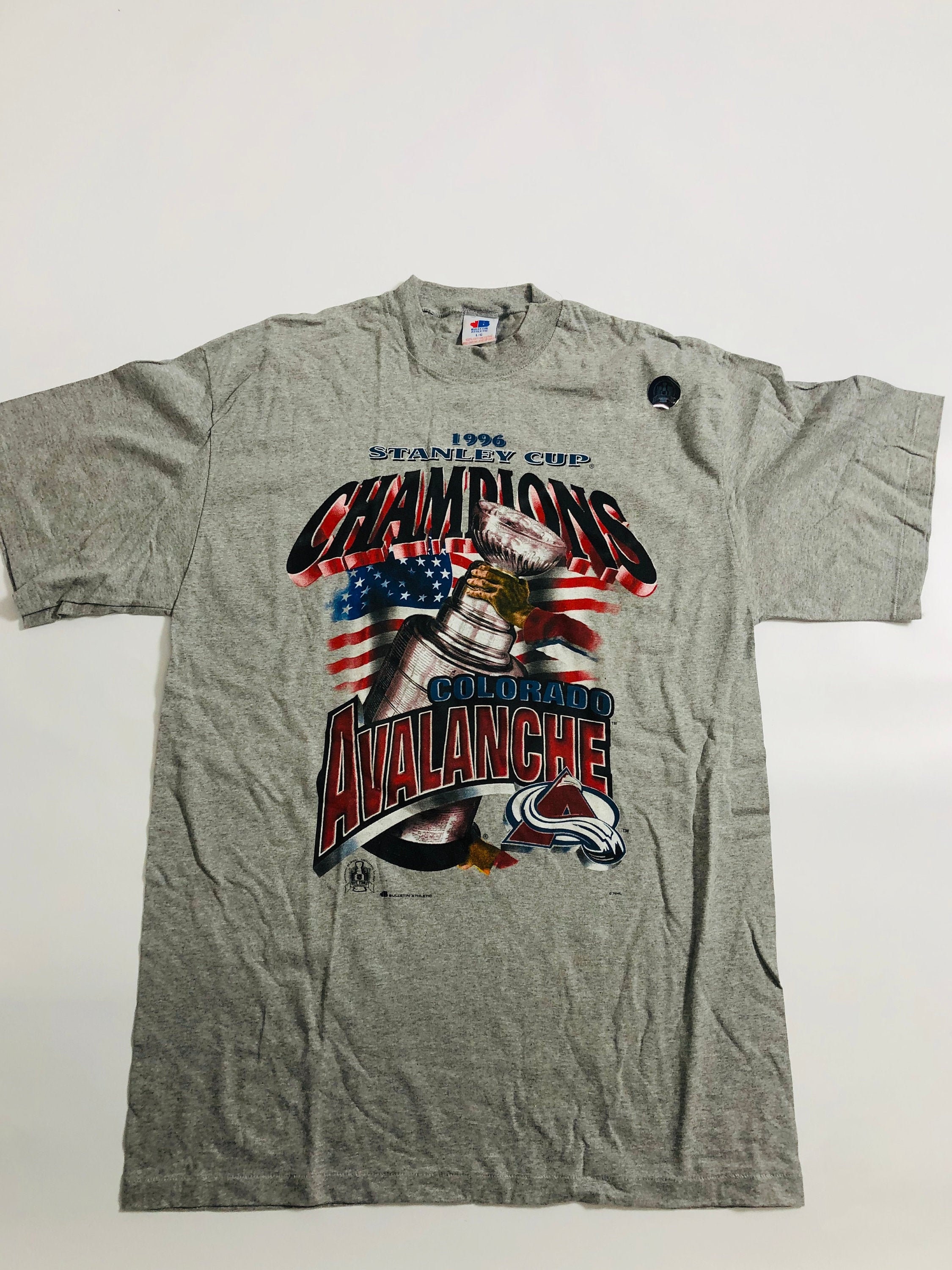 Vintage Colorado Avalanche Shirt  Colorado avalanche, Champion