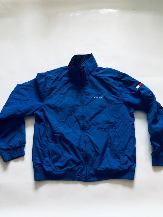 navy blue hilfiger jacket