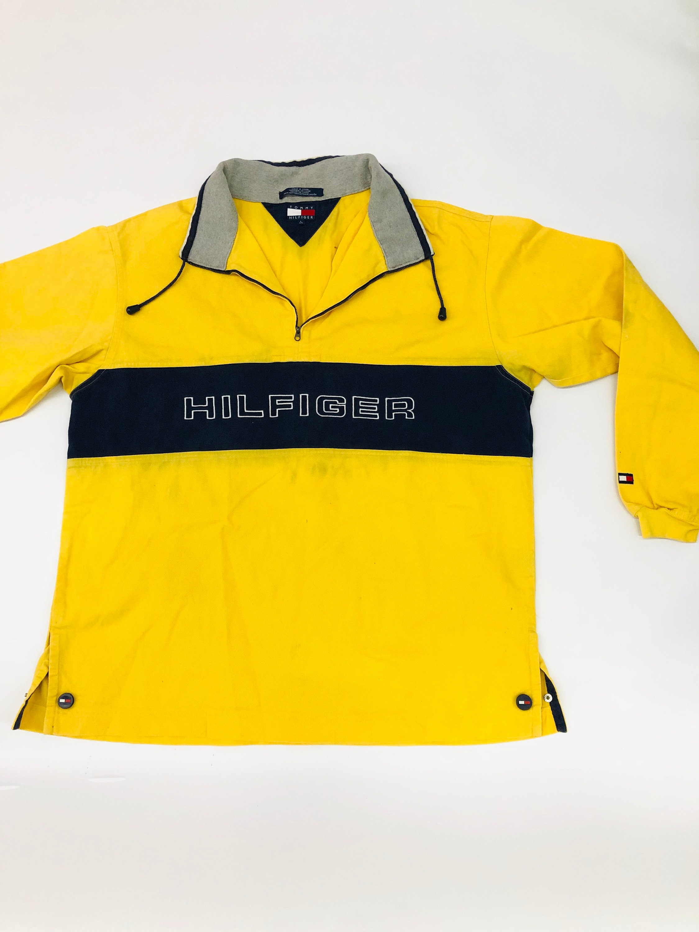 Tommy hilfiger yellow clearance top