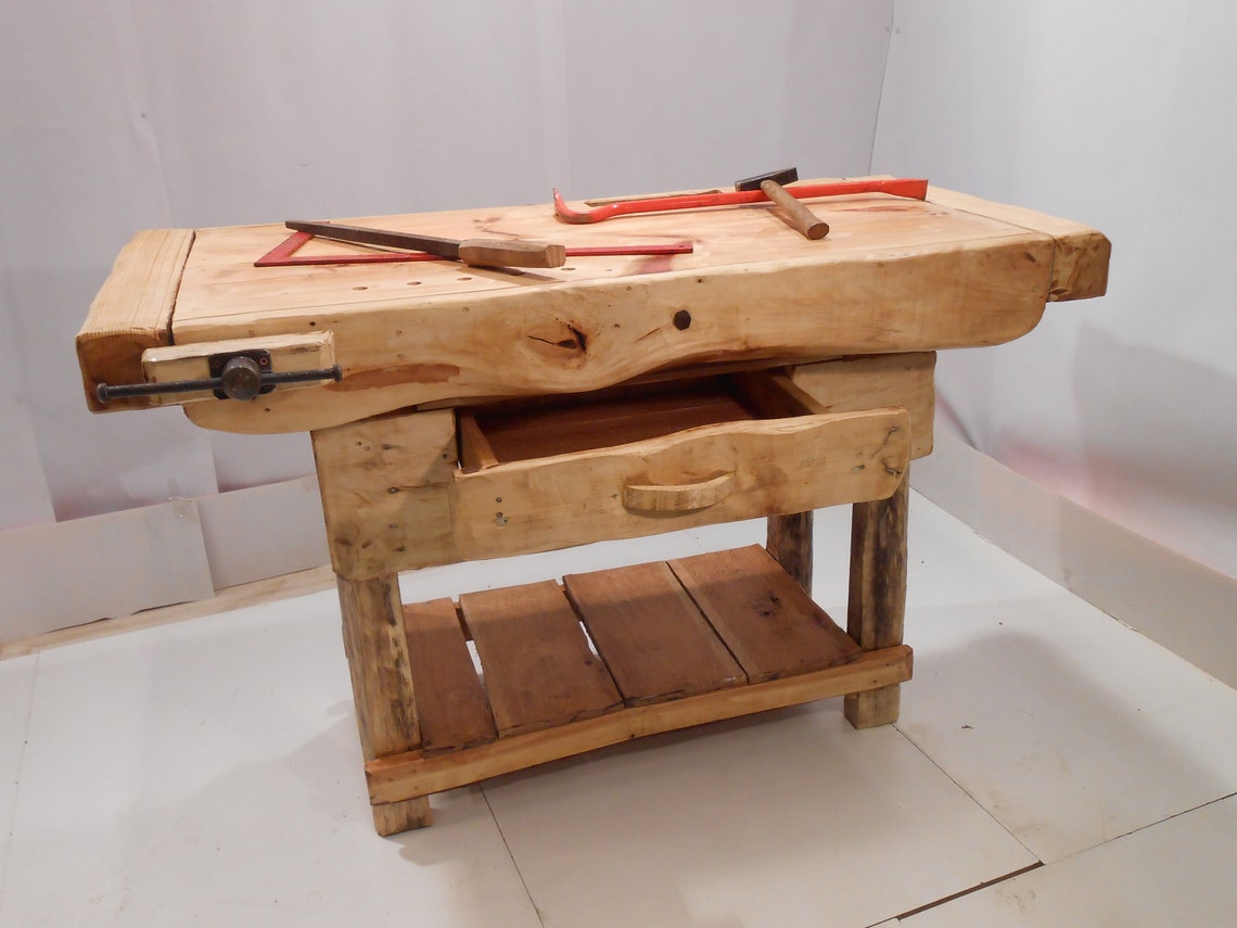 Tables carpenter work desks Wood Table Work benchcarpenter Etsy