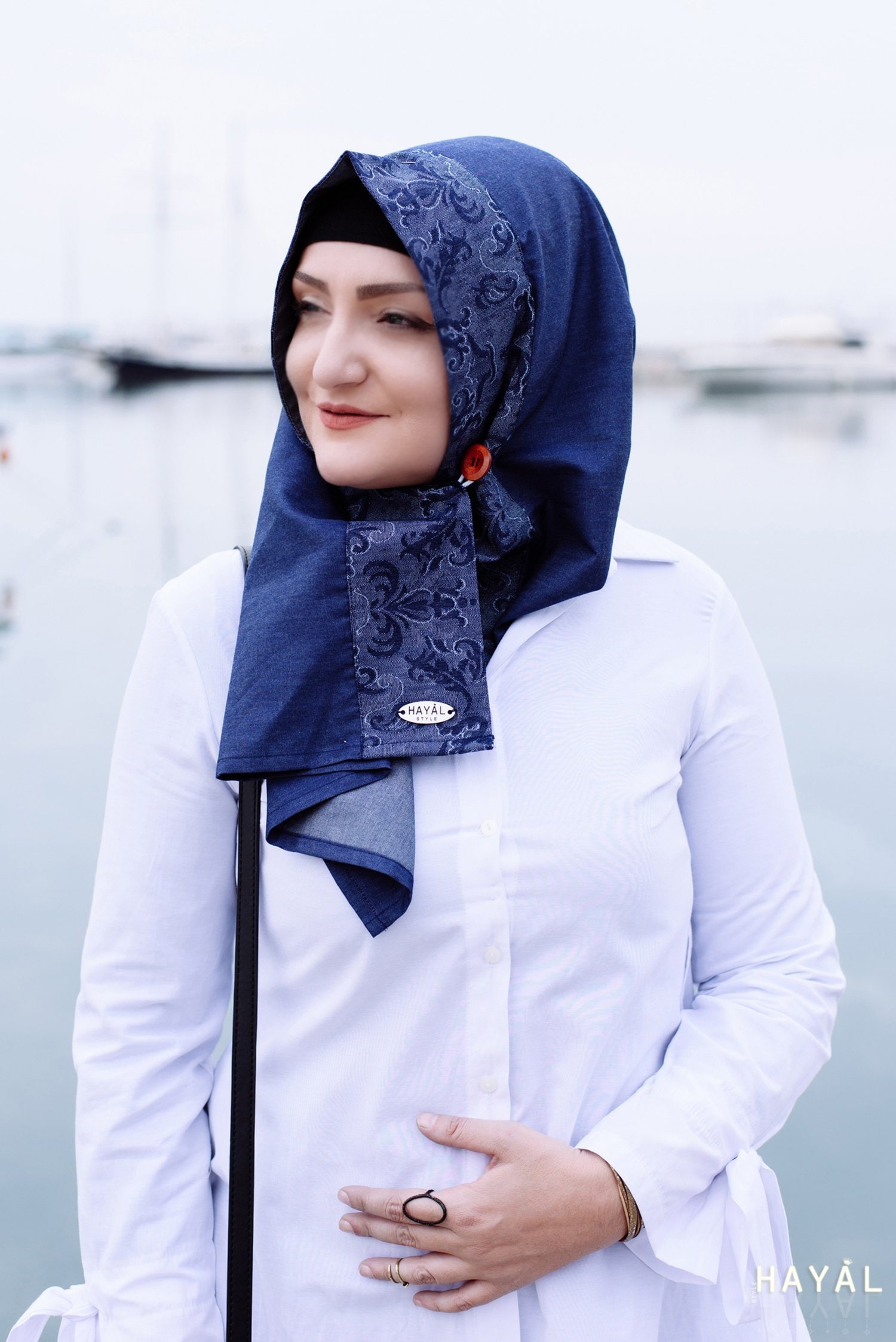 denim hijab