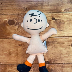 Vintage 1950 Peanuts - Charlie Brown doll - free shipping